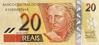 20 REAIS - 1ª FAMÍLIA - ESTAMPA A