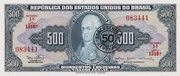50 CENTAVOS (COM CARIMBO) - CRUZEIRO NOVO (1967-1986)