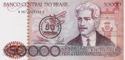 50 CRUZADOS (COM CARIMBO) - CRUZADO (1986-1989)