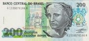 200 CRUZADOS NOVOS - CRUZADO NOVO (1989-1990)