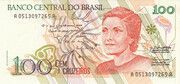 100 CRUZEIROS (3ª EDIÇÃO) - CRUZEIRO (1990-1993)