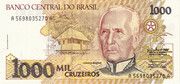 1000 CRUZEIROS (3ª EDIÇÃO) - CRUZEIRO (1990-1993)