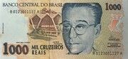 1000 CRUZEIROS REAIS - CRUZEIRO REAL (1993-1994)
