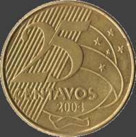 2ª FAMÍLIA DO REAL - 25 CENTAVOS