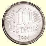 1ª FAMÍLIA DO REAL - 10 CENTAVOS