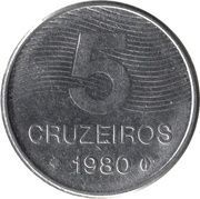 5 CRUZEIROS - CRUZEIRO NOVO (1967-1986)