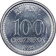 100 CRUZEIROS - CRUZEIRO NOVO (1967-1986)