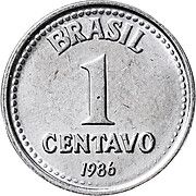 1 CENTAVO - CRUZADO (1986-1989)
