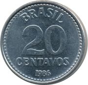 20 CENTAVOS - CRUZADO (1986-1989)