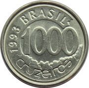 1000 CRUZEIROS - CRUZEIRO (1990-1993)
